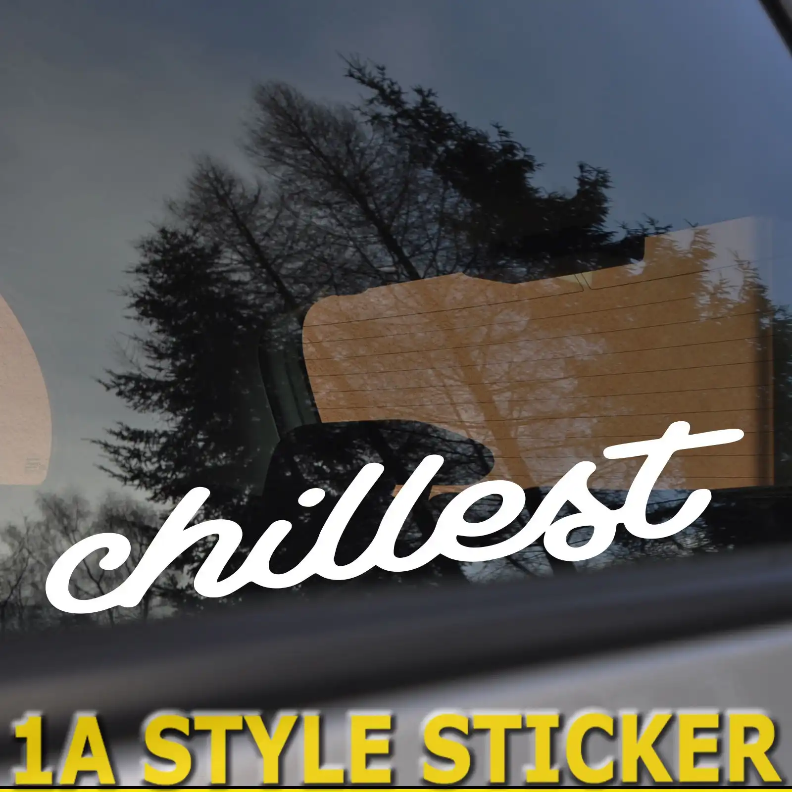 chillest Aufkleber Scheibe 50cm illest dapper static low life ill stance royal