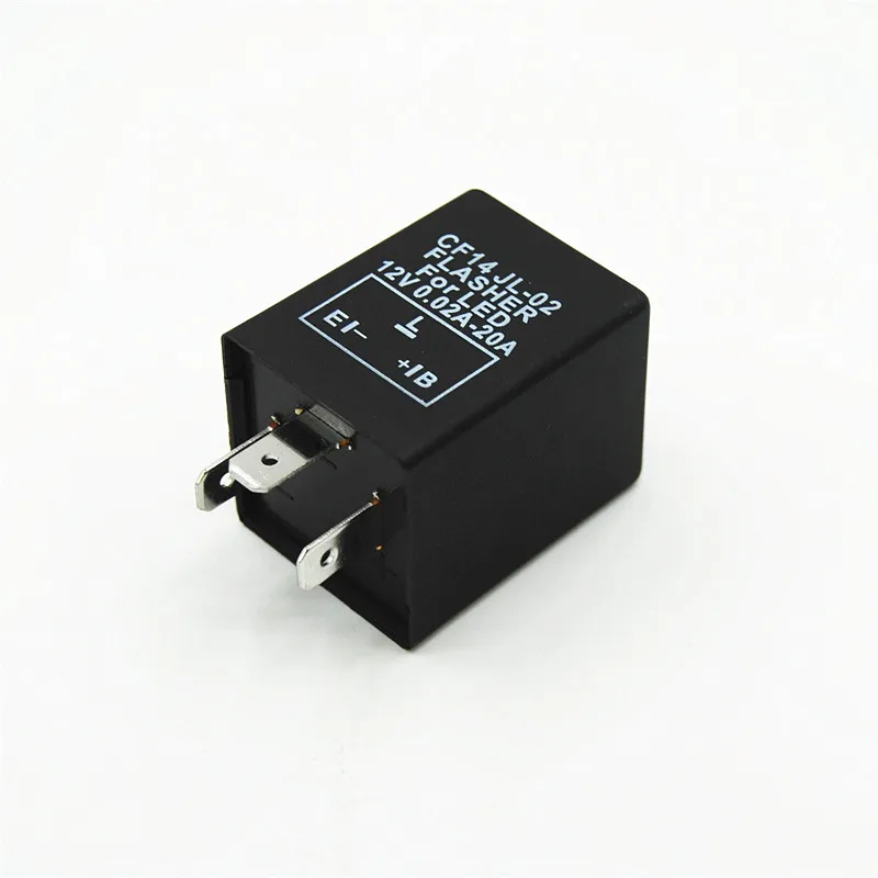 LED Clignotants 3Pin /Électronique Clignotant Relais CF13 pour LED 12V 0.02A-20A