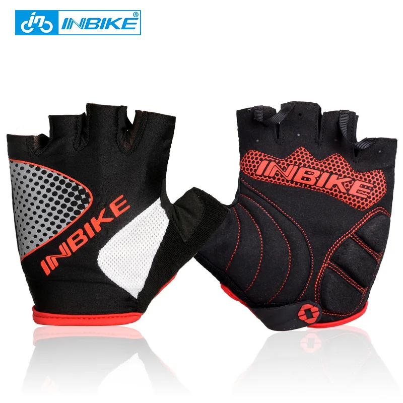 INBIKE Half Finger font b Gloves b font guantes ciclismo Men Cycling luvas motorcycle font b
