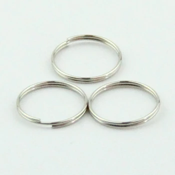 

15mm Chrome Metal Rings Connectors Handmade Components Chain Connectors