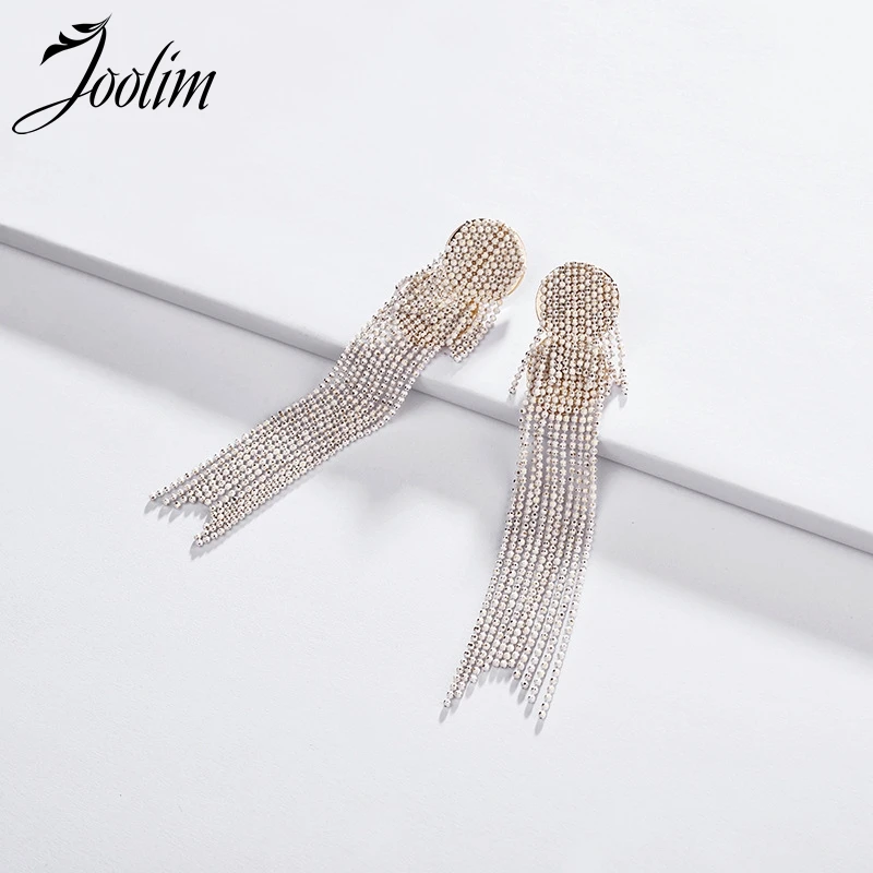 

Joolim Jewelry Wholesale/Green Black White Bead Tassel Earring Statement Party Earring Design Earring Wholesale
