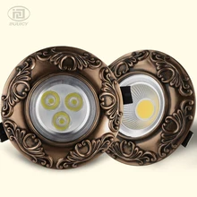 Европейский Стиль Винтаж 3W5W7W12W УДАРА СВЕТОДИОДНЫЙ светильник Гостиная фоне пятно света лампы