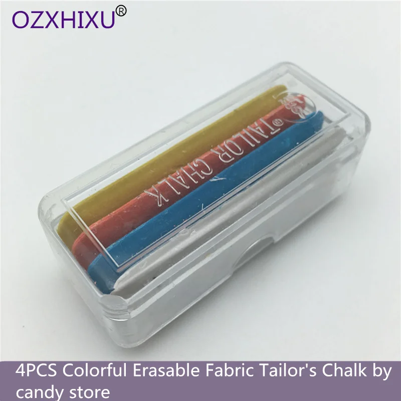 OZXHIXU 4 шт. цветные стираемые мелки для портной ткани аксессуары
