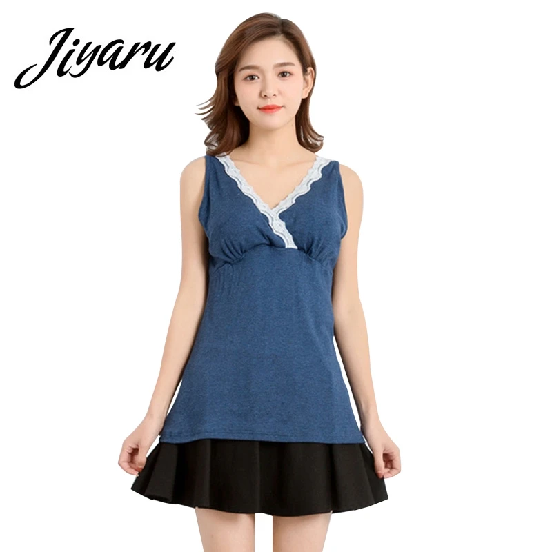 Maternity Cloth Women Nursing Tank Tops Breast Feeding Vest Tank for