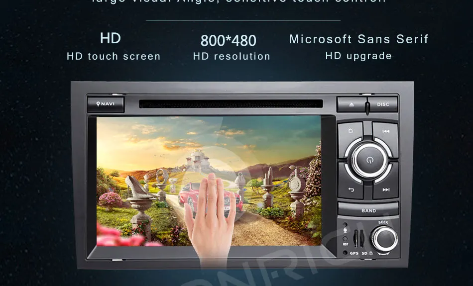 Perfect AutoRadio 2 Din Car Multimedia Player For Audi A4 B6 B7 Seat Exeo S4 B7 B6 RS4 B7 GPS Navigation DVD head unit Car Stereo Audio 3