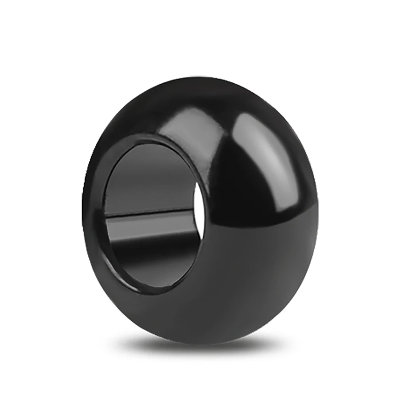 Black QYFANG алюминиевый сплав сплиттер HiFi кабель для наушников адаптер для сращивания слайд аудио Джек металлические наушники разъем провода разъем - Цвет: Black