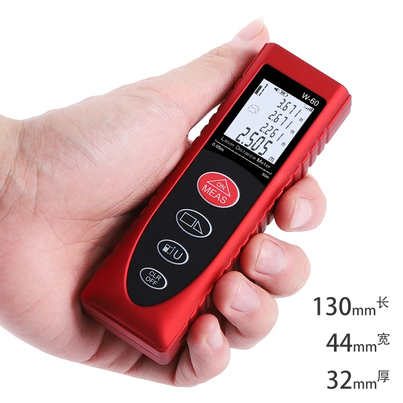 Laser range finder 40/60m/80m electronic Distance tape measure metro rangefinder laser Digital Laser Distance Meter
