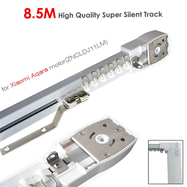 Cheap 8.5M or less High Quality Track for Xiaomi Aqara Motor,Zigbee Wifi Curtain System,MI HOME App Smart Remote Control Silent Rail