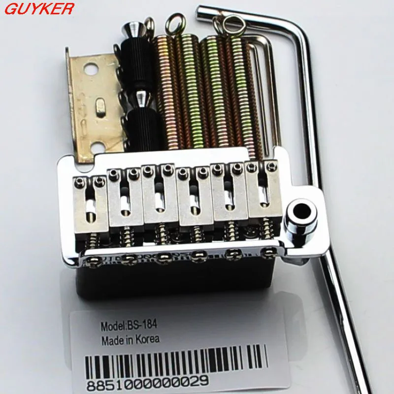 

The double swing tremolo electric guitar string board double swing bridge Stainless Steel Saddles & Block BS184