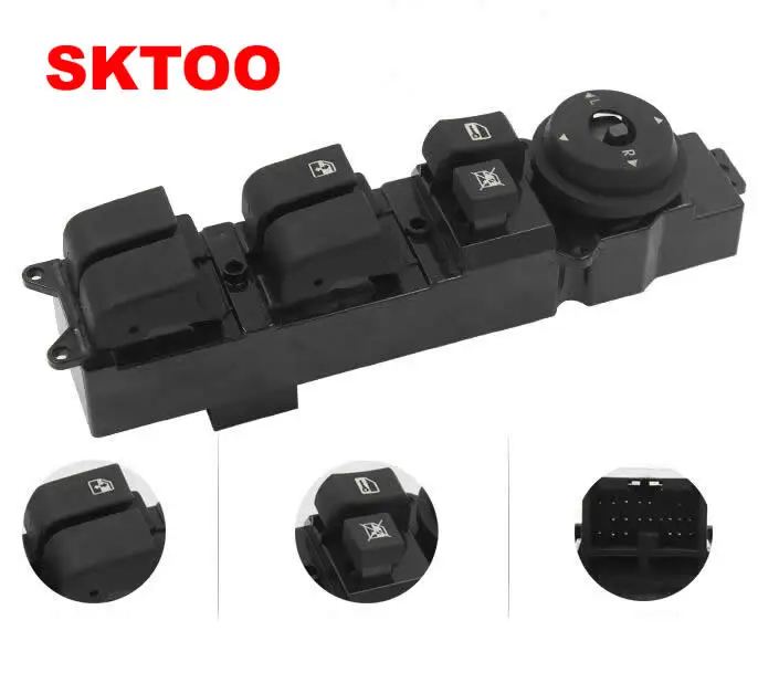 

SKTOO for Geely Emgrand EC7 window lifter switch EC718 EC715-RV window switch / front left glass door lifter switch