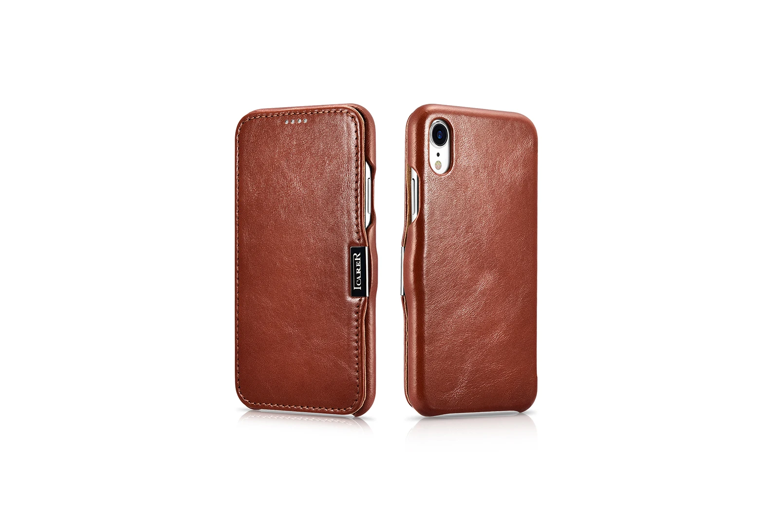 Luxury Ultrathin Flip Retro Genuine Leather Cover for iPhone X XR XS Max Protection Business Shell Case for iPhone X XR XS Max iphone 7 phone cases