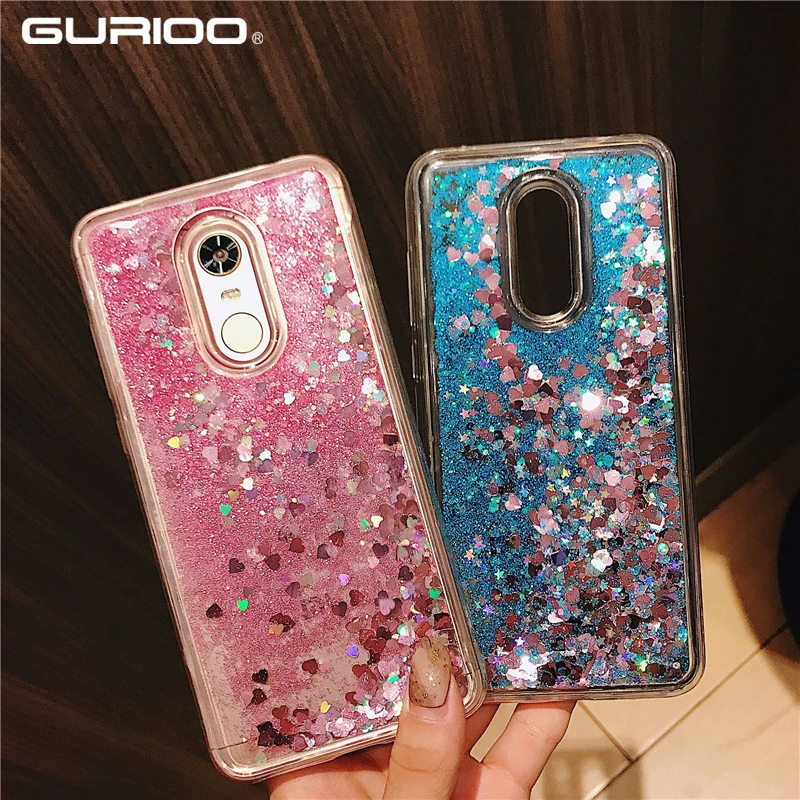 Liquid Glitter Phone Case For Xiaomi Redmi Poco F1 Max Mix 2 2S Note 3