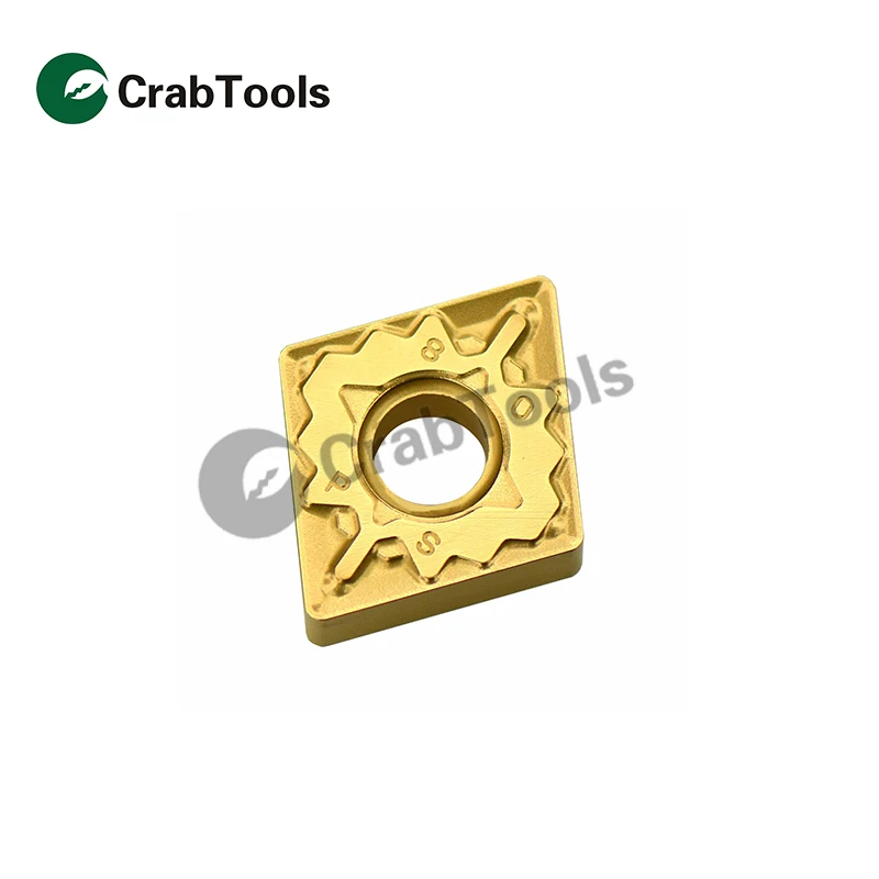 

Crab Tools KYOCERA 10PC CNMG120408PS/CNMG120408PT CA5525 Metal Turning Lathe Tools Turning Cutter Insert CNC Tool Tip Machine
