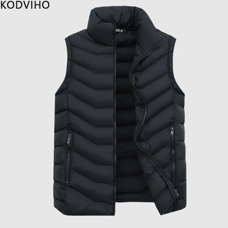 

Mens Vest Jacket Men Casual Sleeveless Streetwear Warm Vest Man Winter Fashion Body Warmer Coat Men's Gilet Homme Chaleco Hombre