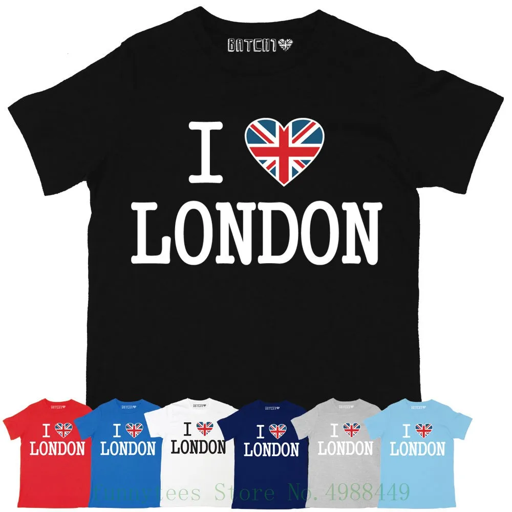 Keep Calm Because I Love LONDON T Shirt Men Women Unisex 1514
