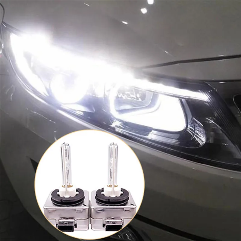 2 шт. 35 Вт 12 В D1S Ксеноновые Light 4300 К 5000 К 6000 К 8000 К 10000 К 35 Вт фар авто Замена D1S 12 В 6400LM автомобиль-Стайлинг лампы