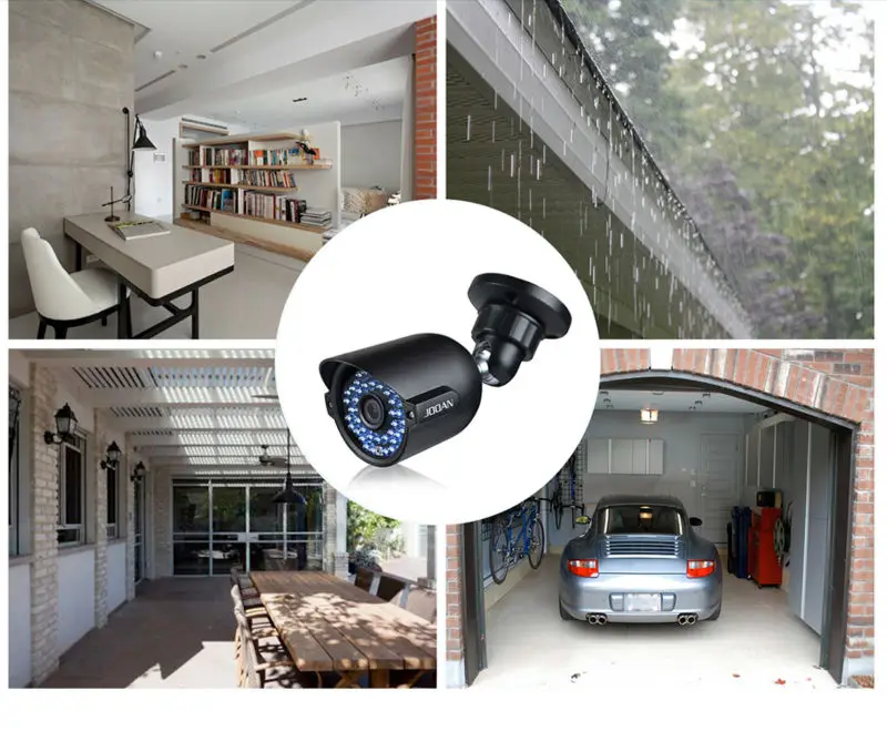 JOOAN 703ERA камера безопасности 2.0MP домашняя ip-камера 42 ИК-светодиодов 3,6 мм объектив Водонепроницаемая Пуля CCTV камера видеонаблюдения