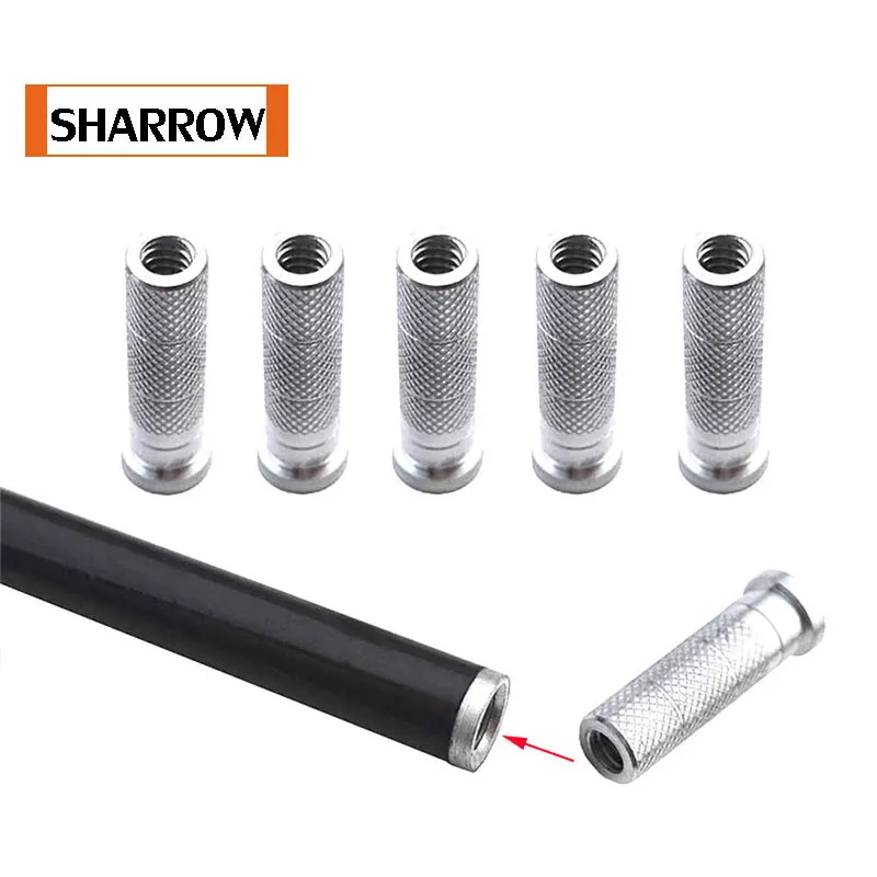 

Archery 20 Pieces Aluminium Arrow Insert For ID 6.2mm Arrow Shaft Hunting Arrow Heads Broadheads Hunting Bow Accessories