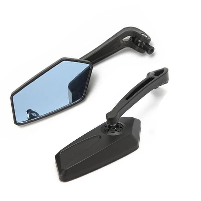 

2X Motorcycles Rear View Side Black Rearview Mirrors For Yamaha Dual Sport Dirt Bike TTR 225 Zuma Maxim 650 XT