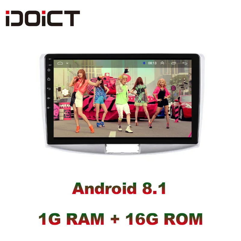 Flash Deal IDOICT  Android 8.1 Car DVD Player GPS Navigation Multimedia For Volkswagen Passat B6 CC Magotan 2010-2016 car stereo bluetooth 1