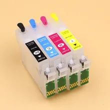 T1971 T1962 T1963 T1964 многоразового картридж для Epson XP201 XP211 XP401 XP411 XP204 XP214 принтеры с ARC чипов