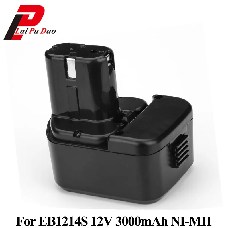 For Hitachi 12V 3.0Ah NI-MH EB1214S Batteries Rechargeable Power Tool Battery For DS12DVF3 EB1212S EB1214L EB1214S EB1220BL