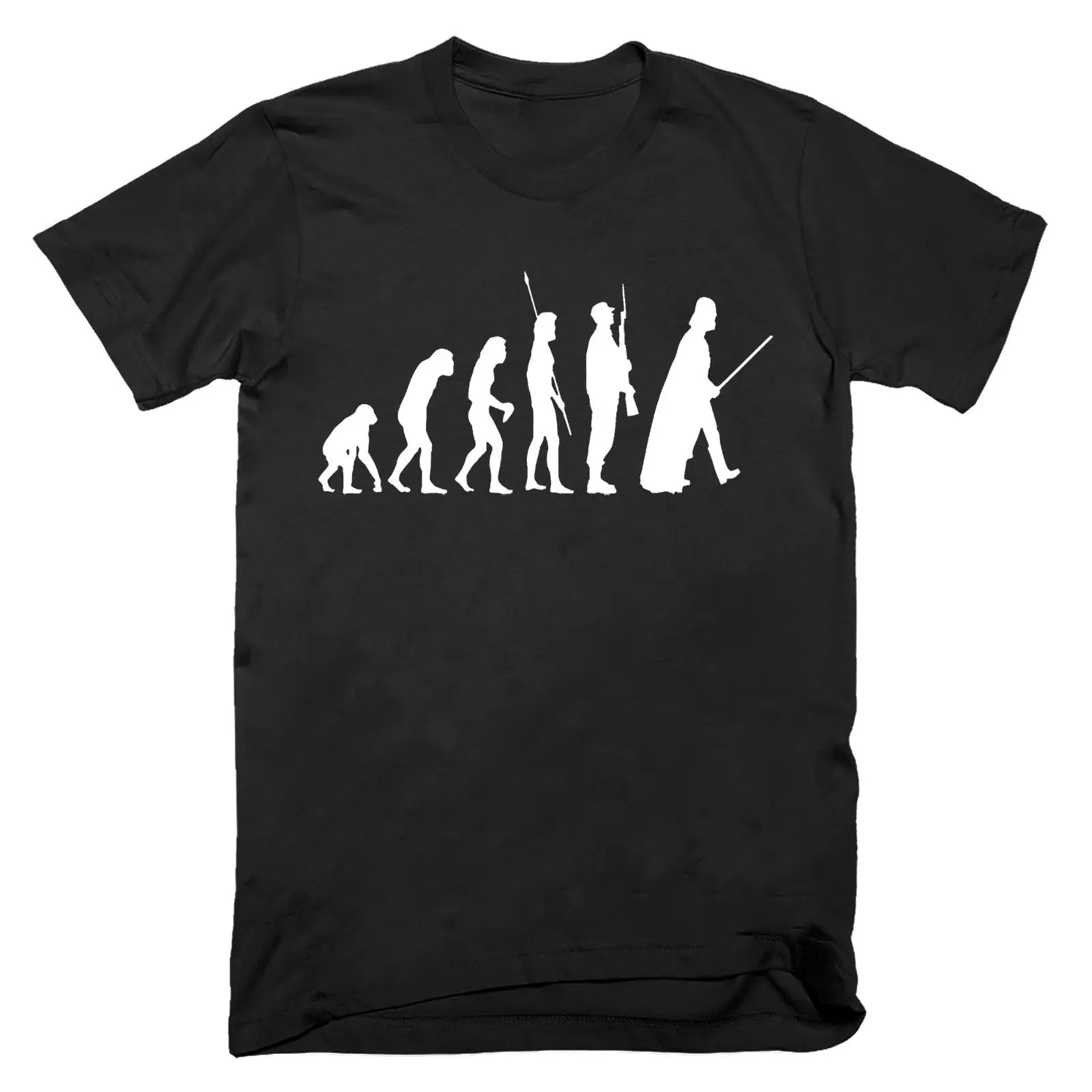 

Mens Funny DARTH VADER T Shirt Evolution Star Wars Birthday Gift S - 5XL Print Tee Men Short Sleeve Clothing free shipping