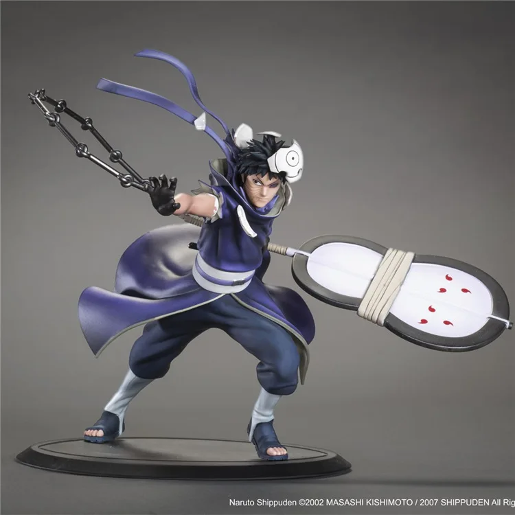 18 см Учиха Obito Azione аниме Figura дель ПВХ Коллекция Modello giocattoli в regalo di natale trasporto