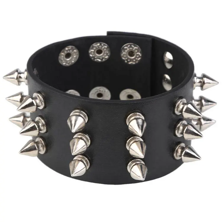 Rivet Bracelet The United State And Europe Street Snap Fashion Punk