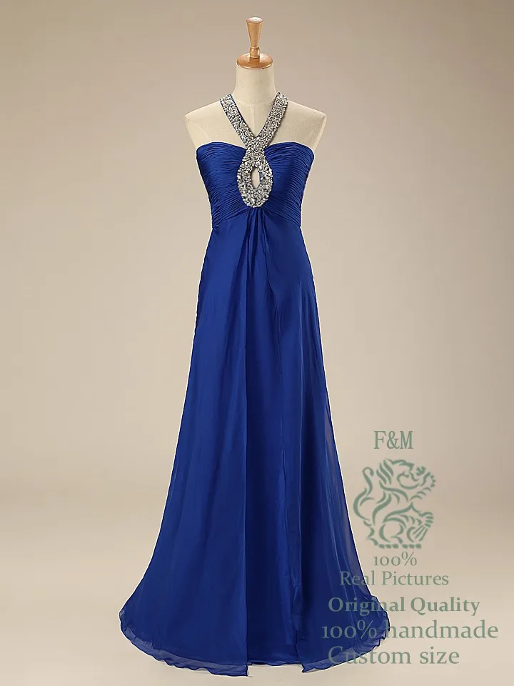 Real Images Cheap Hot Prom Dresses Unique Design Latest Fashion Chiffon