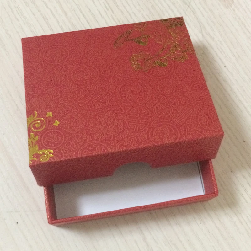 

5 Pieces Festive Paper Packaging with gift box gift packaging box Rectangular gift box Size 90x80x22mm 3.54 x 3.15 x 0.87 inch
