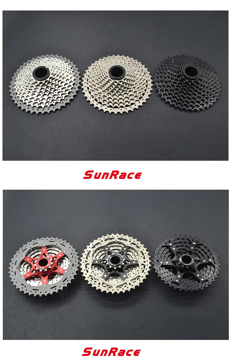 

SunRace freewheel CSMX8/CSMX3 mountain bike cassette 10 speed 11 speed 30 speed bicycle freewheel 40T 42T gear 46T 50T