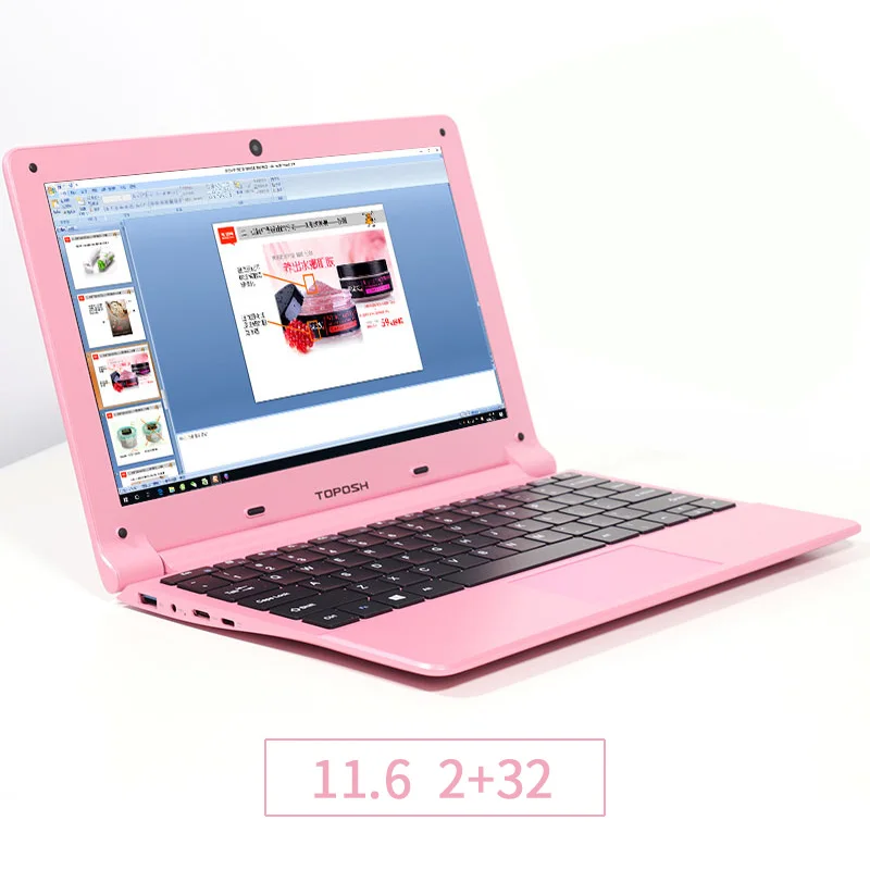 

P5-01 TOPOSH laptop 11.6 inch Intel quad-core Processor Intel Z8350 RAM 2GB 32GB Expandable SSD Ultralight notebook laptop