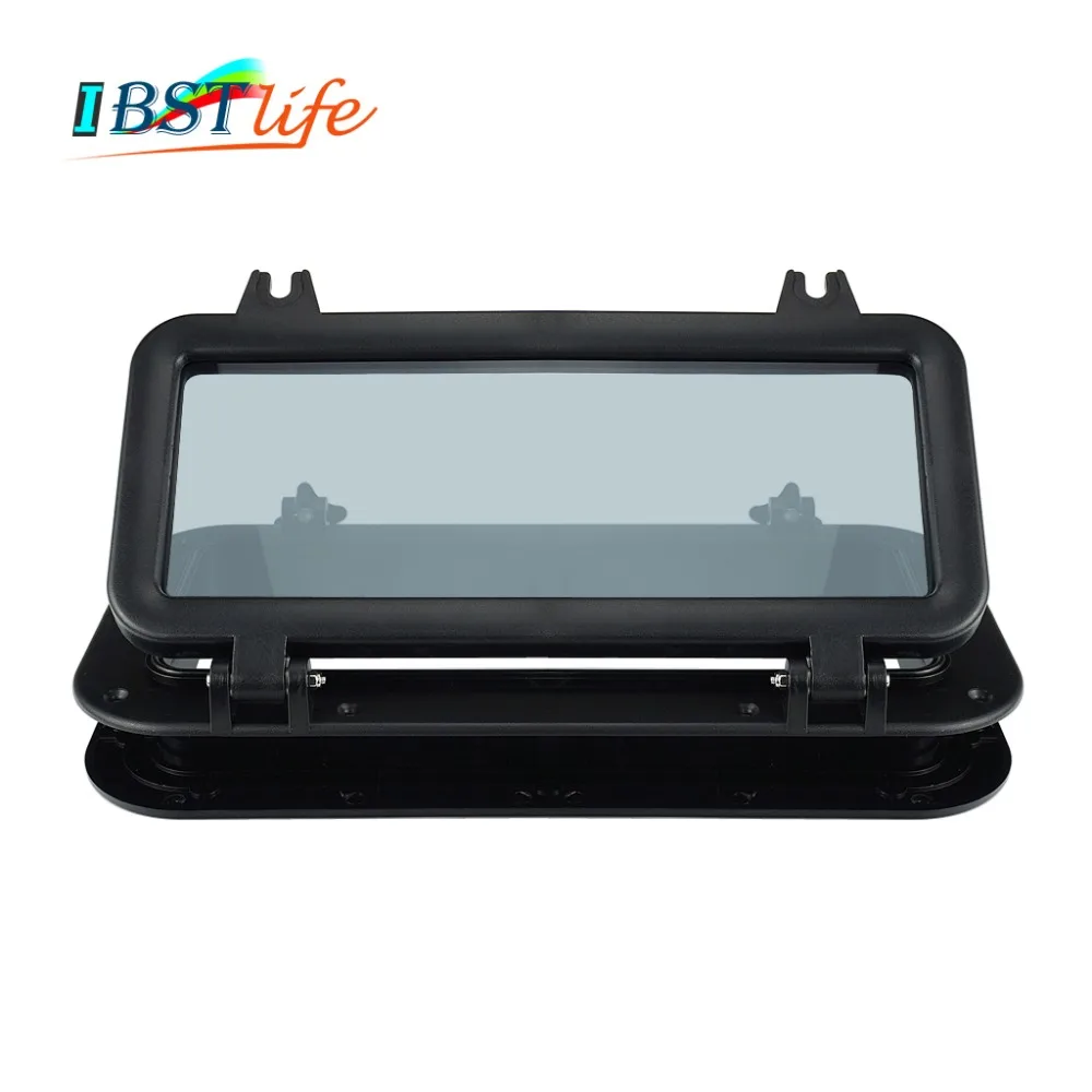 

Marine Boat Yacht RV Porthole ABS Plastic Rectangular Hatches Port Lights Replacement Waterproof Windows Port Hole Portligt