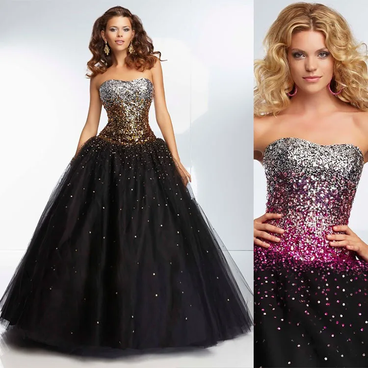 black and white quince dresses