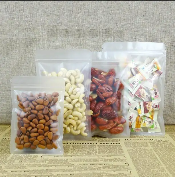 New 30*40cm Clear Zip Lock Pouch , Snack Food Dried Fruit Nut Packing