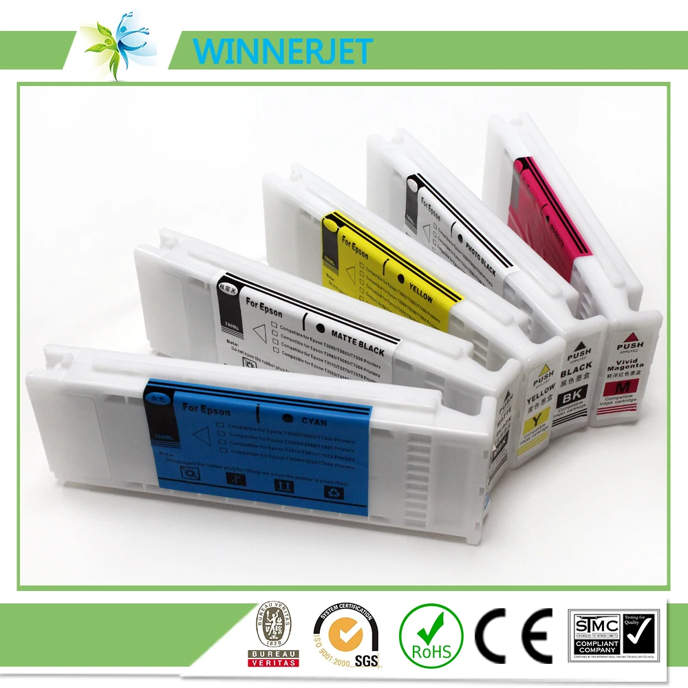 700ml compatible ink  cartridge for epson SC T series (2)