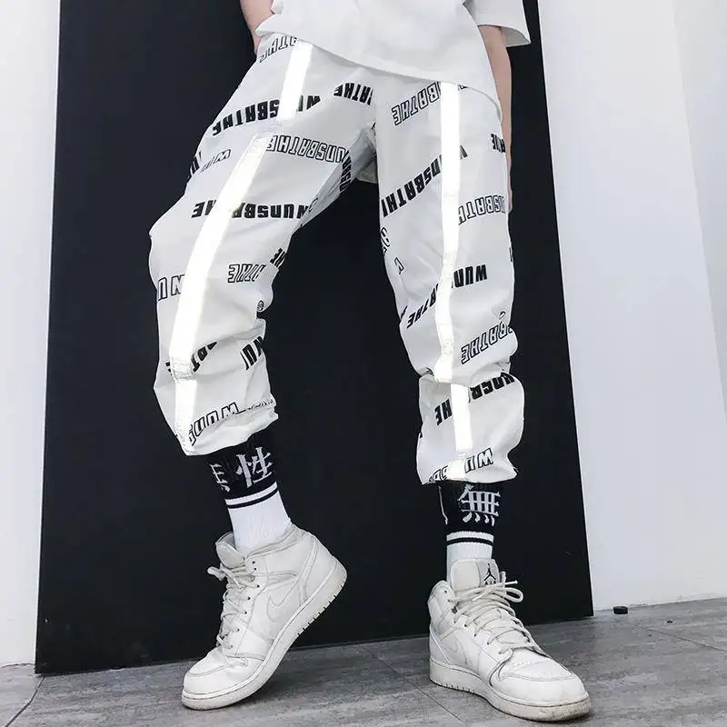 

Fashion Hip Hop Pants Streetwear Harajuku Joggers Men Loose Harem Pants Male Funny Casual Pants Summer Trousers Mens Sweatpants