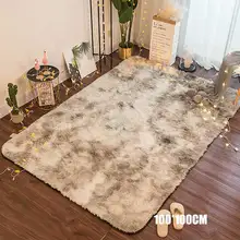 Nordic Carpet Soft Warm Gradient Color Plush Carpet Rug for Bedroom Living Room For Drop Ship