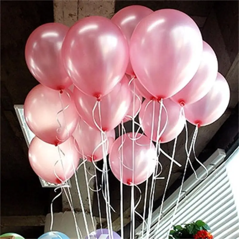 10 шт./лот 1,5 г розовый воздушный шар из гранулированного латекса 21 Цвета надувные свадебные украшения воздушный шарик с днем рождения