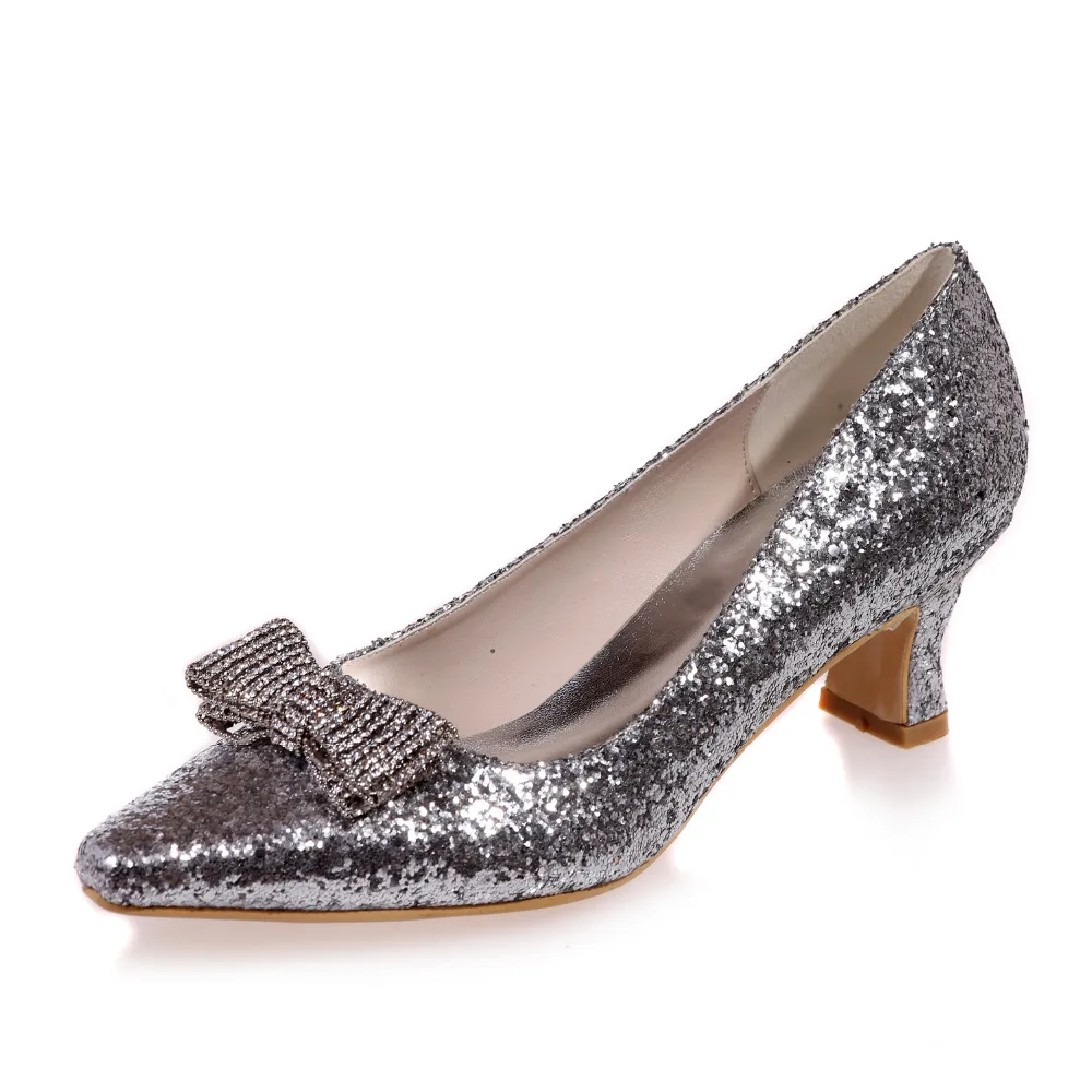 Partie Club silver Bas Rouge Bal Nuit Tapis Métallique À Talons Gold Pointu Glitter Cristal Arc Chaussures Creativesugar Or Argent 3d Confortable De 1qzwtwxCO