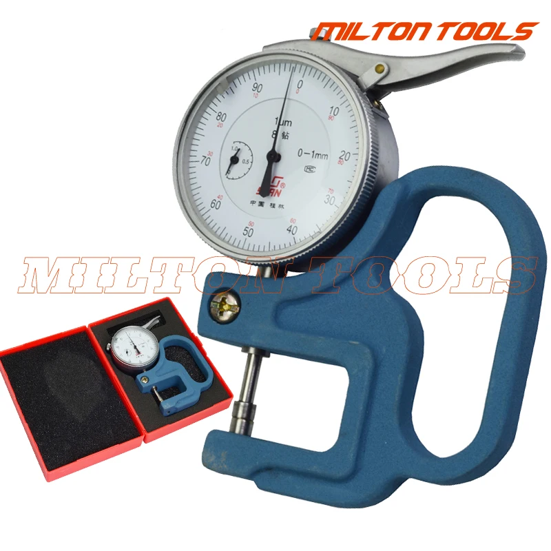 Buy 0 1mm 0.001mm Film Thickness Gauge 1mm Micron Dial