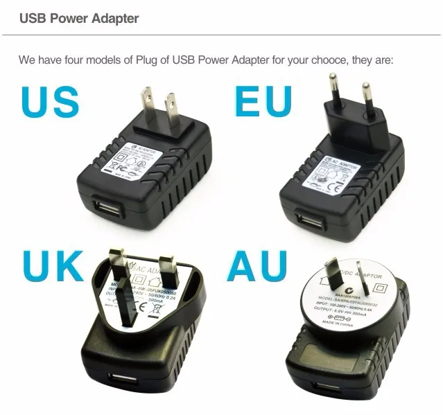 7th USB Power Adapter PET850N