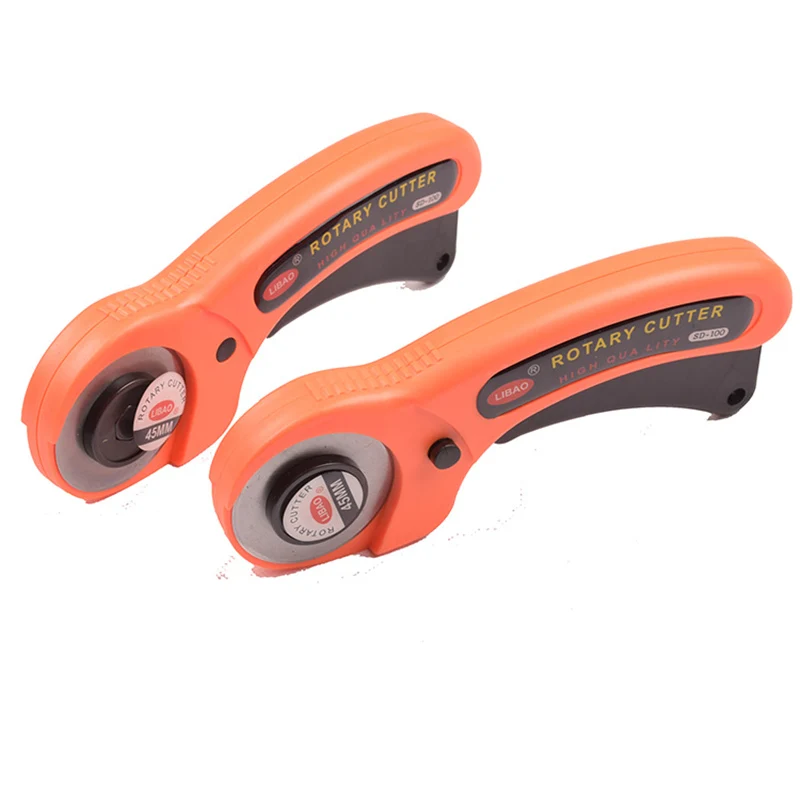 Hot Sales manual Rotary cloth cutting knives Leather Craft Fabrics