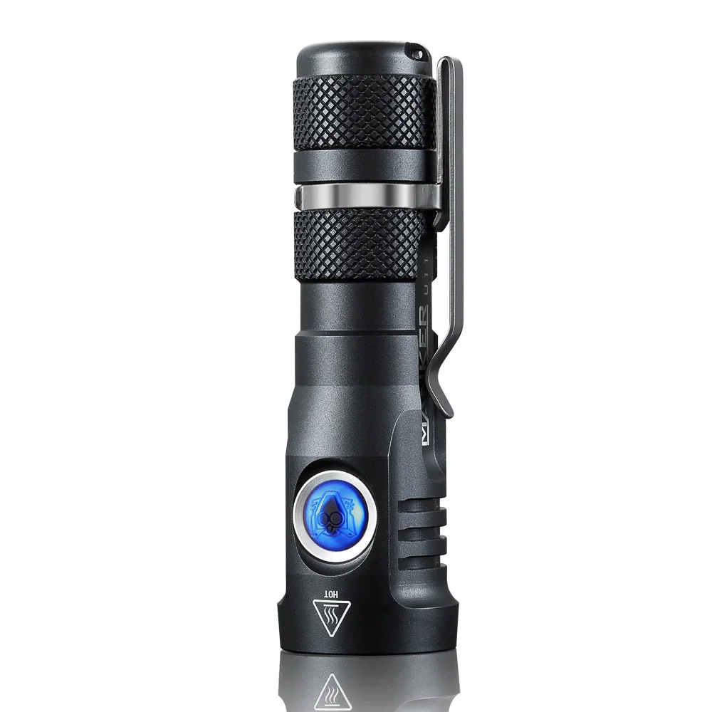  Manker U11 1050LM Cree XPL LED Flashlight USB Charging Torch + 3400mAh 18650 Rechargeable Li-ion Ba - 32758280798