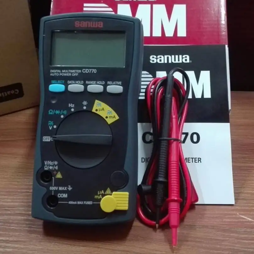 100 Made in Japan!SANWA CD770 Digital Multimeterin Multimeters from