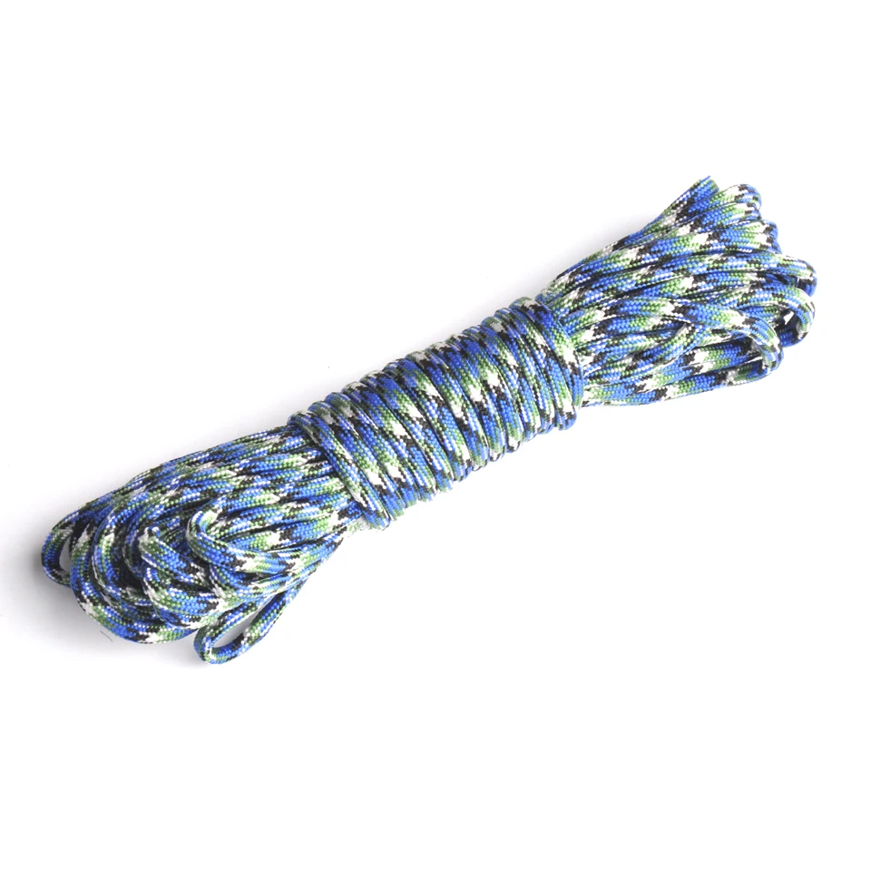 عالية الجودة في الهواء الطلق تسلق التخييم 25/50/100ft Paracord في 550 المظلة الحبل الحبل حبل بقاء حبل عالية الجودة في الهواء الطلق تسلق التخييم 25/50/100ft Paracord في 550 المظلة الحبل الحبل حبل بقاء حبل