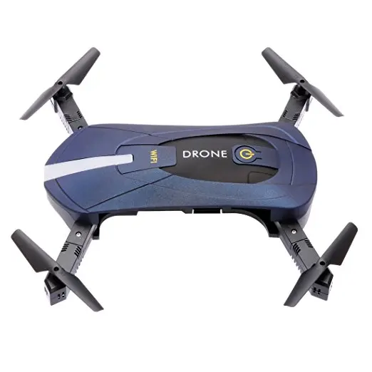 

JMT JY018 WiFi FPV Drone Mini Folding Selfie RC Drones with 200W Camera HD 120 Degrees Wide Angle RC Racer Airplanes
