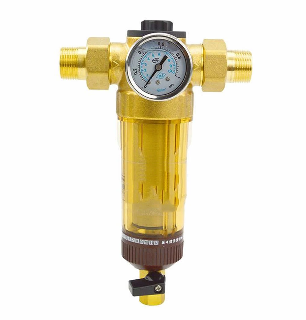 

1/2" Inch 3/4" Inch 1" inch Copper water pre Filter Household House Water Filter Pipes Central Water Purifier Descaling