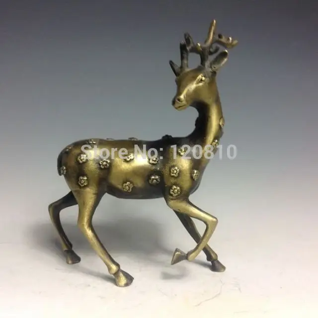 

Free Shipping Chinese Bronze Statue - Deer NR